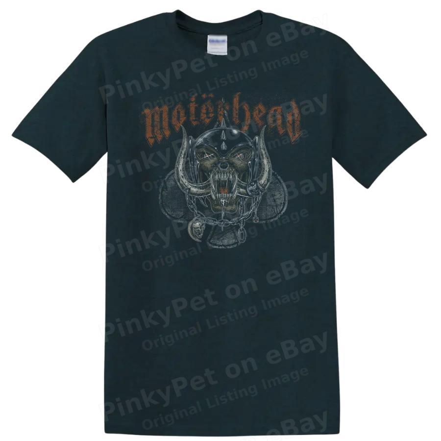 Motorhead Graphic T Shirt Vintage Rock Music Fan Tee 80s Style