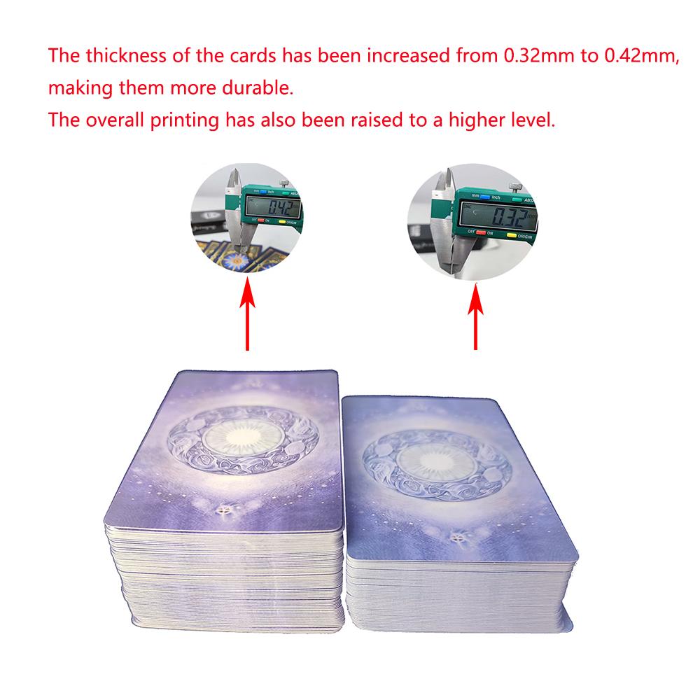 Тени Таро 78 карт Набор карт для вечерние игровая колода Мистическое гадание Oracle Friend Board