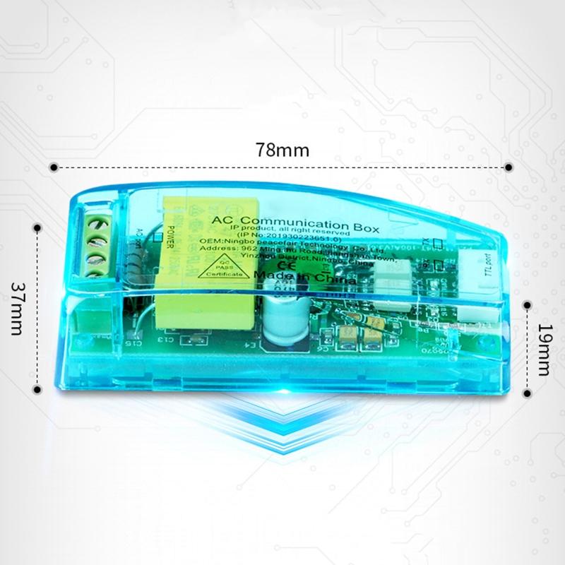 Модуль связи PZEM 004T Версия Однофазный Ватт-час метр TTL Modbus-RTU 260В Ток Напряжение-сила тока Энергометр
