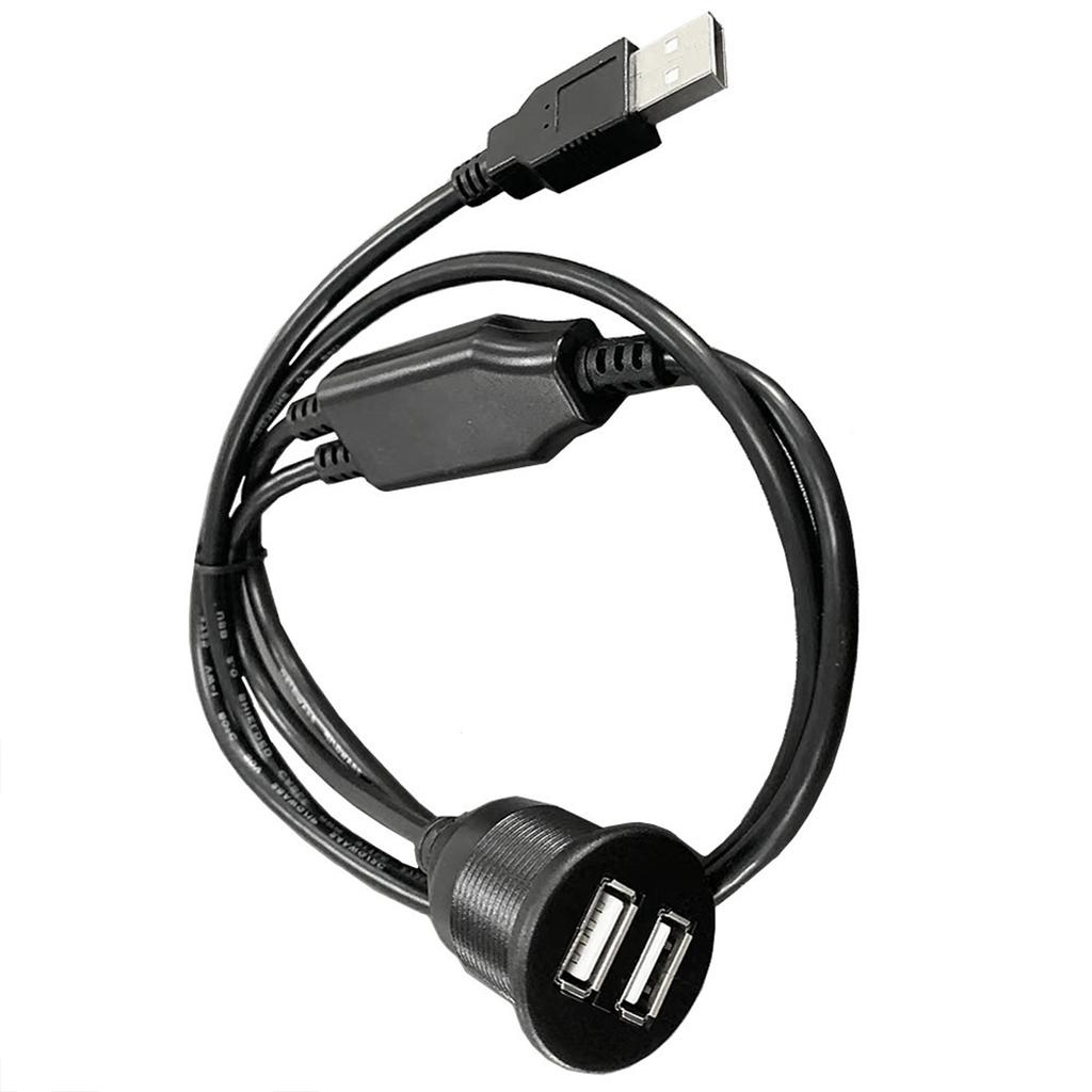 Более быстрая и эффективная зарядка Двойные порты USB Панель для скрытого монтажа Автомобильные аксессуары Поддержка передачи данных или зарядки