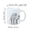 Basset Hound - cup with a dog, personalized cup with a print, a classic gift for everyone from the Art-Dog brand