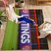 Soccer Player Action Carpet Perfect for Entryway Bedrooms Hallway Outdoor Antislip Carpet Decorate Offices Luxury Gift for Birthday, Christmas, Weddin