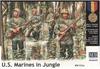 Master Box 1/35 Scale US Marine Corps (4 Figures) Pacific War Jungle Warfare Plastic Model Kit MB35089