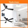 Легкий Вентилятор Потолочный Бесшумная Работа Детский Дом Спальня Гостиная Принадлежности Пространство