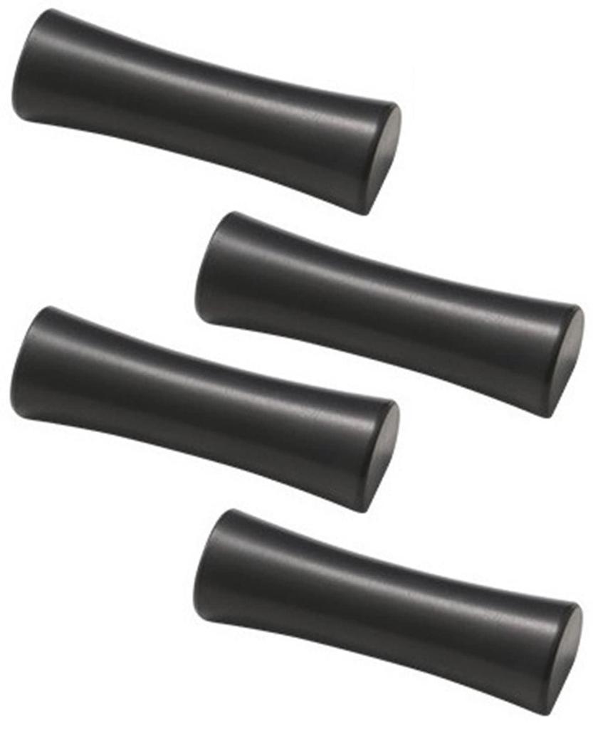 Stainless Steel Chopstick Cutlery Chopstick Set of 4 [GJTr] Rests, Rests, Rests, (Black)