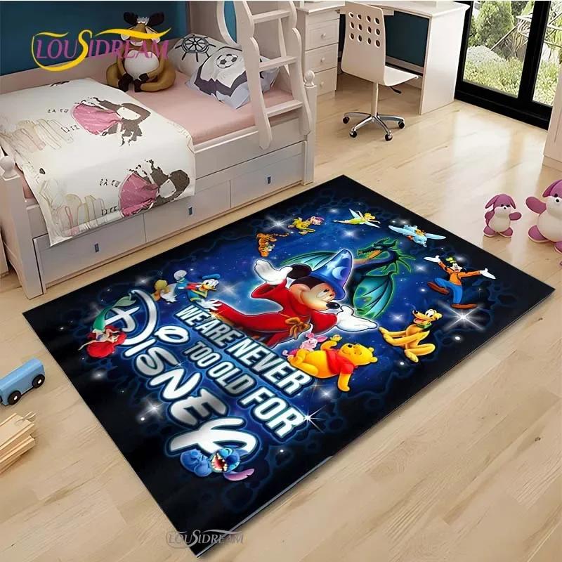 Kawaii Mickey Minie Mouse Caroon Cute Carpet for Living Room Bedroom Rugs Kitchen Door Un-slip Floor Mats Alfombra Birthday gift