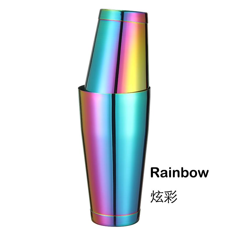 Шейкер для коктейлей Boston Shaker: Набор из 2 предметов: Профессиональный шейкер для коктейлей для бармена на 18 унций и 25 унций.