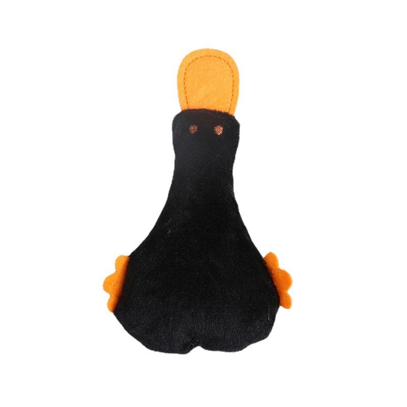 Новая маленькая плюшевая игрушка для питомца, утка, кошачья мята