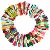 New 100x MultiColors Cross Stitch Cotton Embroidery Thread Floss Sewing Skeins