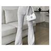 Women S Seamless Knit Tracksuit Set Zip Up Jacket Flared Pants Fall Casual