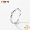 Tancise Classic стерлингового серебра 925 пробы кольцо с цирконом женские ювелирные изделия свадебное обещание вечерние подарок