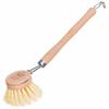 Redecker Kitchen Brush with Handle/Plant Fiber, Small (Plant Fiber Bristles)