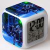 7color Multifunction Digital Alarm Clock Led Watch Alarm Clock