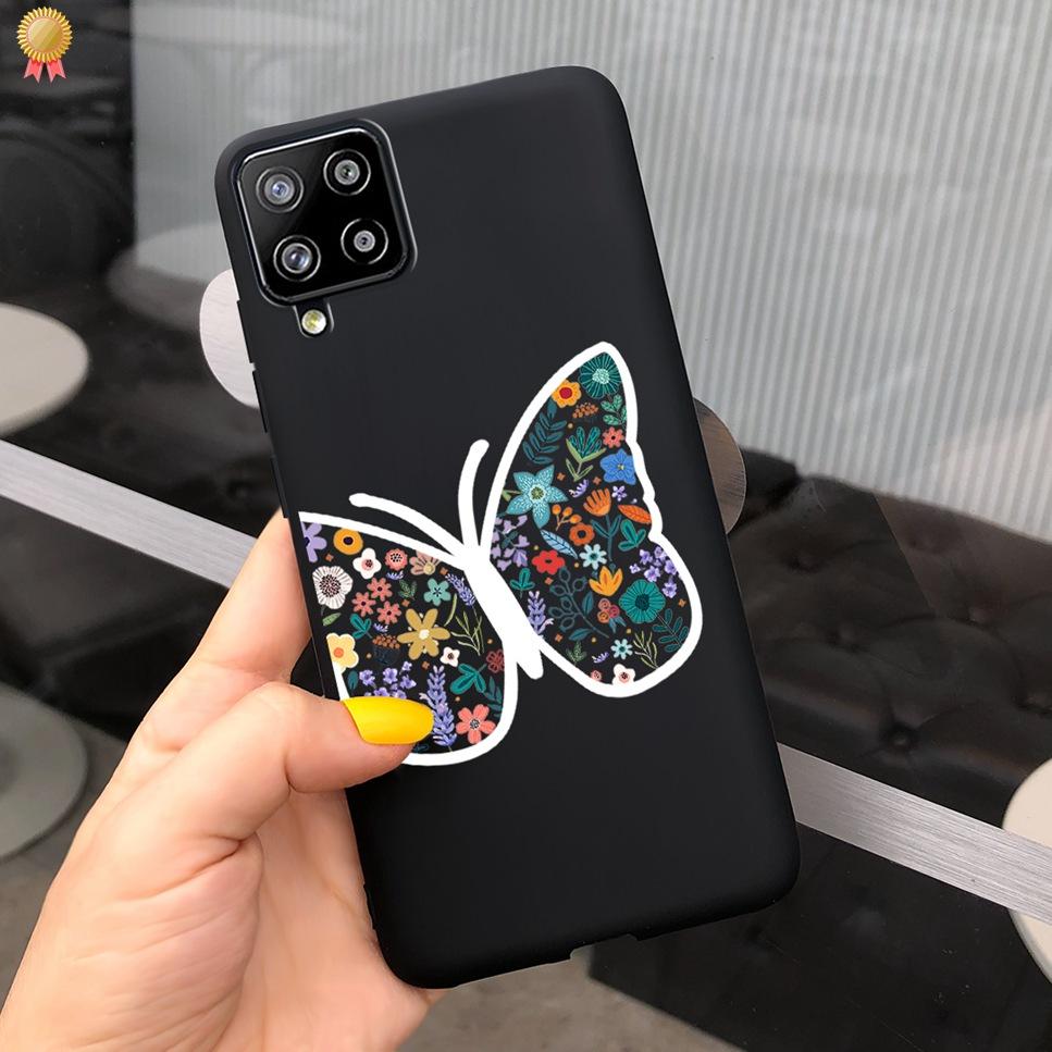 For Samsung Galaxy A12 A42 Case Cute Cartoon Soft Silicone Bumper Cover For SamsungA12 Funda Samsung A12 A42 A 12 42 Phone Case