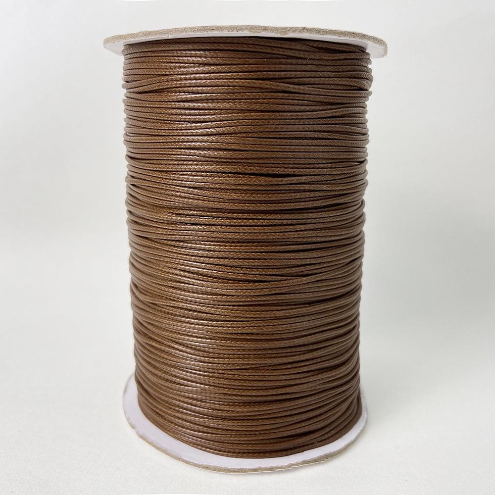 Корейская вощеная веревка 1 мм: Ювелирные изделия и подвеска Ожерелье/Плетеный браслет с ПУ кожей