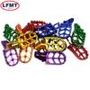 For Surron Ultra Bee UltraBee UB Wide Motorcycle Footpegs Foot Pegs Rests Electric Dirt Bike Pedals Aluminium Alloy MX Ultrabee