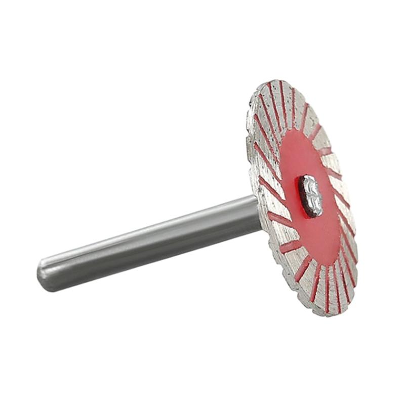 6mm Diamond Cutting Circular Saw Blade Set Cutting Discs With Mandrel For Dretttmel Drill Wood Metal Stone Cutting Tool