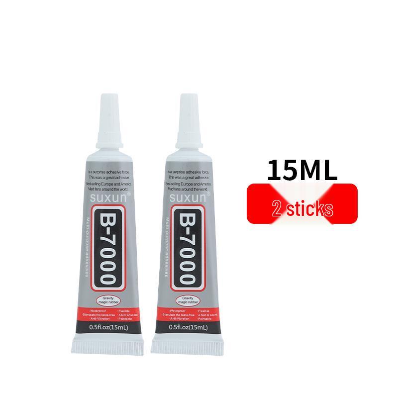 Клей B7000 для ювелирных изделий: Идеально для приклеивания аксессуаров, таких как жемчуг, серьги, пуссеты, янтарь, пчелиный воск, нефрит и драгоценные камни.