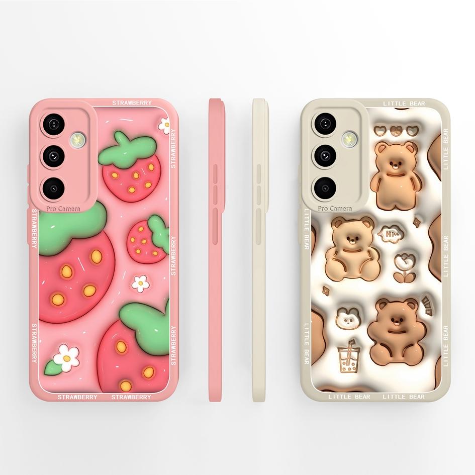 Мягкие чехлы для Samsung A55 C55 M55 A35 M35 F14 F15 Shell Pretty Sunflowers Golden Lotus Тонкий силиконовый легкий защитный корпус для Samsung Capas