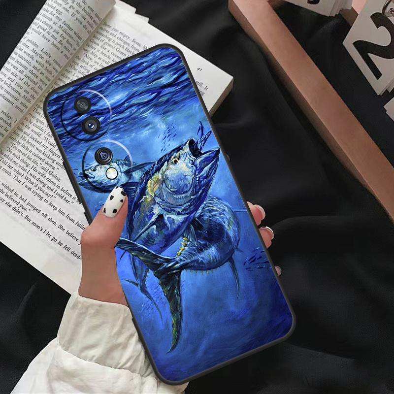 Тунец Bluefin Чехол для Honor Magic 8 Pro 6 5 7 Lite Для Honor 200 400 50 70 90 X8b X9a X9b X9c X9d Win RT