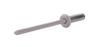 Aluminum open rivets 4x12mm RAL 9007