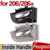 Для Peugeot 206 ide Аксессуары для ручек дверей 206SW 206CC 206+ Оригинальные запасные части Стайлинг автомобиля