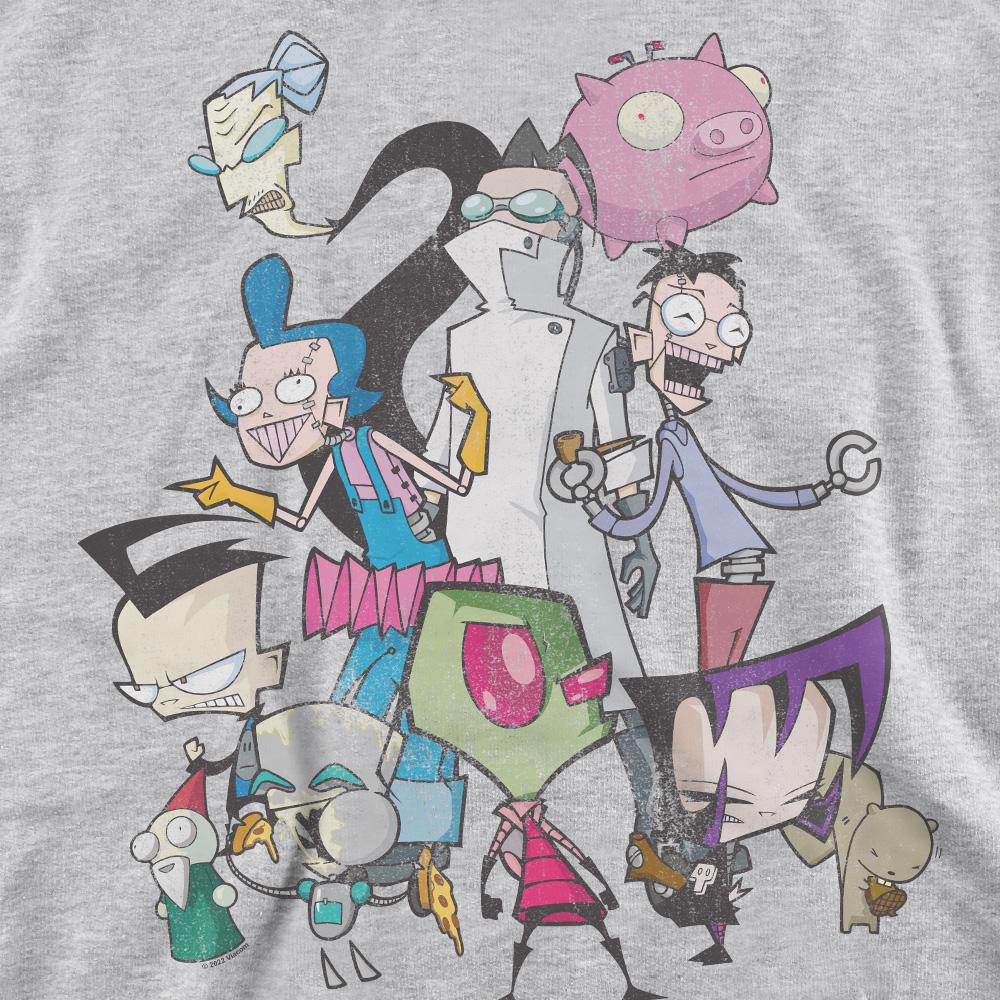Invader Zim Unisex Adult Group Shot Sweatshirt