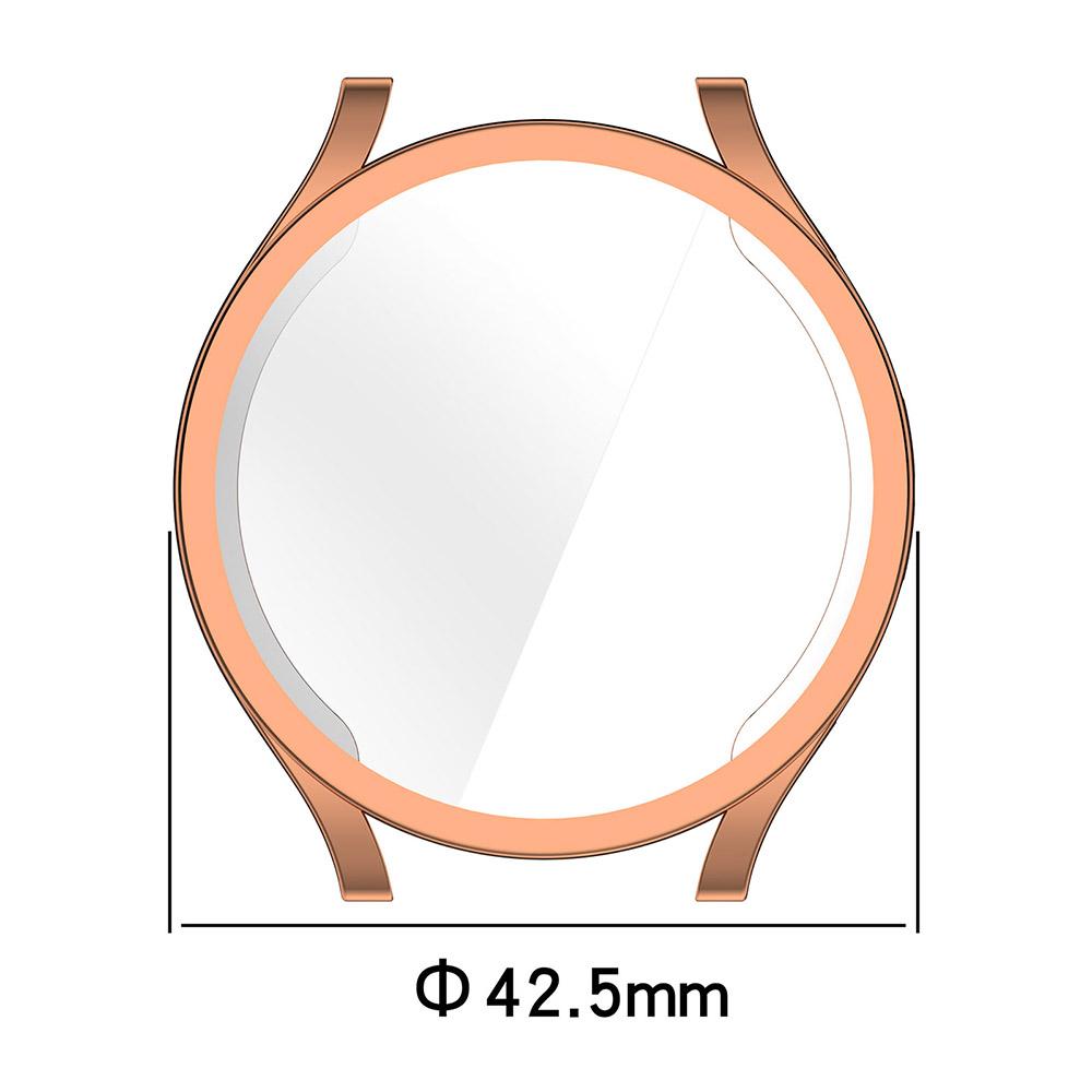 Electroplated TPU Protective Case For Samsung Galaxy Watch 6 40mm 44mm Full Screen Protector Shell Bumper