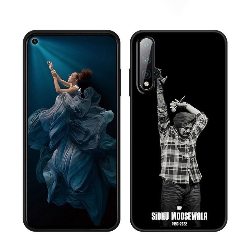 Черный чехол для телефона Sidhu Moose Wala для Honor 70 90 Lite X40 GT X50 i X5 Plus X6A X6S X7A X8A X8B X6 X7 X8 X9 4G X9A X9B 5G
