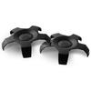 ZMPBD1 4pcs 22 Inch For Tesla Model X Car Wheel Center Hub Cap Emblem Cover Vehicle Tire Badge Hubcaps Decor Accessories Auto Styling