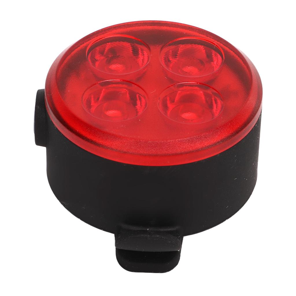Bicycle Rear Light USB Rechargeable Waterproof Bike Taillight Safety Warning Light 350mAh Red for