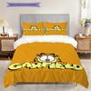 Garfield'S Adventures Whiskerwonderful Journey Bedding 1 Duvet Cover 2 Pillowcase Without Core Soft And Comfortable Bedding Set
