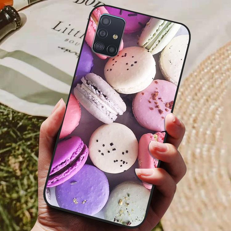 Для Samsung Galaxy A31 A51 A71 Чехол Силиконовая Задняя Крышка Чехол для Телефона Для Samsung A51 A71 A31 A315 A515 A715 Мягкий Чехол бампер coque