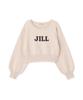 [Jill by Jill Stuart] Variation Jacquard Logo Knit