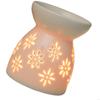 62KD Ceramics Aromas Diffuser Hollowed Out Tealight Holder for Home Decors