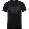 Fire Behind Disturbed Band T-Shirt Cotton Graphic Tee Unisex Women Summer Streetwear