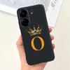 Новый чехол для Redmi 13C 4G, модный дизайн, буква, цветок, роскошная корона, мягкая силиконовая задняя крышка, для телефона Xiaomi Redmi13C 13 C