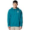Columbia Trek Graphic Hoodie, Mens Green Sweatshirt