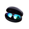 Fashion Leather Color Sunglasses Box Glasses Case Iron Box Sunglasses Case