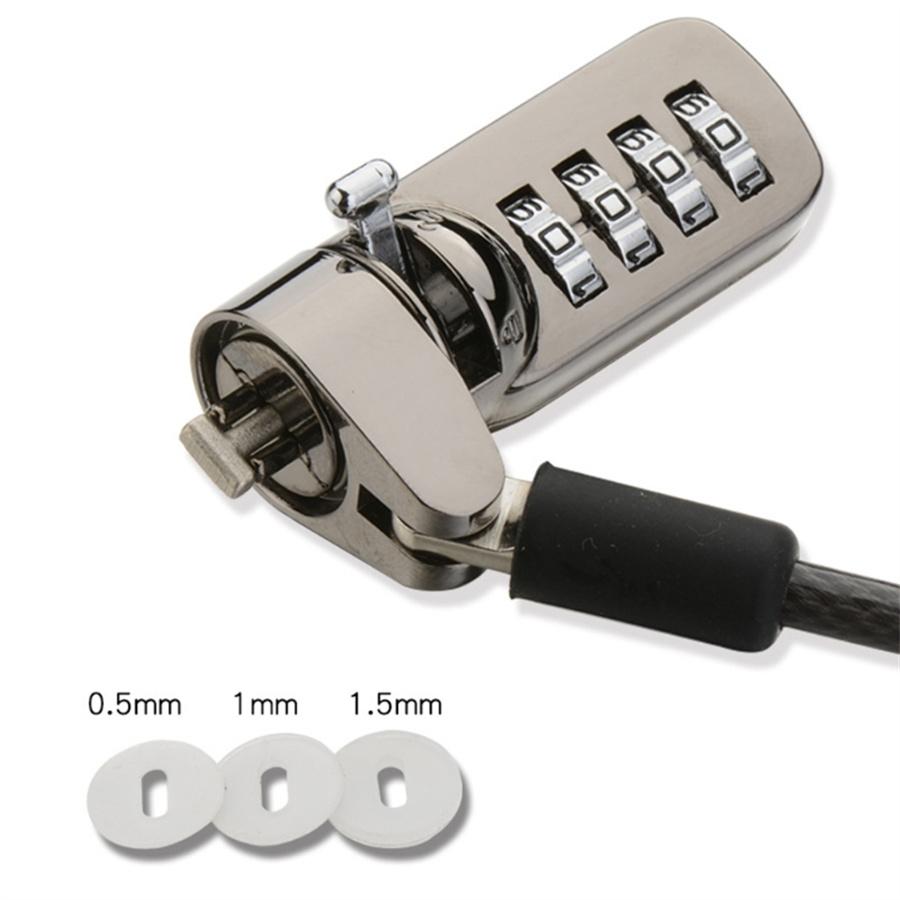 Anti-Theft Password Cable Lock Digital Equipment Anti-theft Lock for Laptops PC Monitor Other Devices