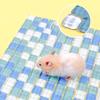 Golden Hamster Cooling Ice Pad - Summer Heat Dissipation Nest for Small Pets