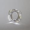 OudStudio Oval Tail Open Ring