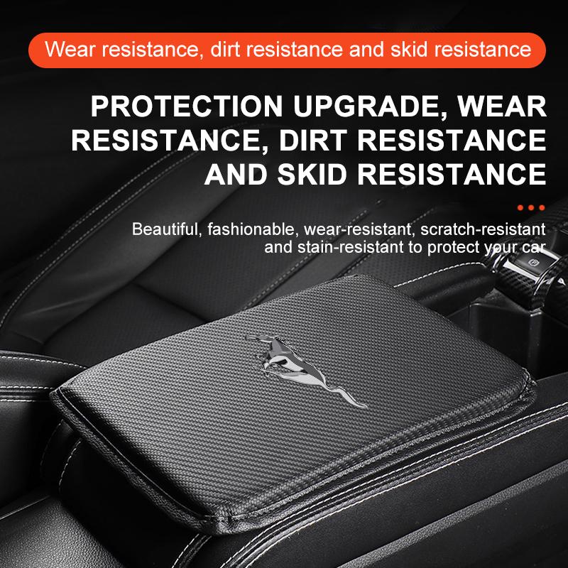 1 шт. Коврики для подлокотника автомобиля Чехлы на центральную консоль Стайлинг Для Ford Focus Mk2 Party Mk3 Ranger Mondeo Mk4 Fiest Автоаксессуары