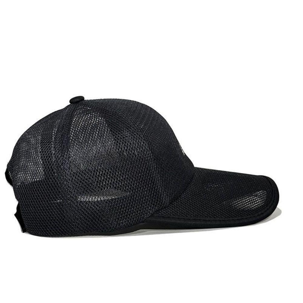 Breathable Mesh Baseball Cap Adjustable Cozy Tide Hat Lightweight Golf Mesh Hat  Travel