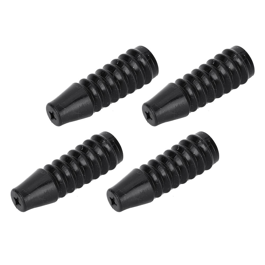 4pcs Shock Dust Covers Organ Type Wraps Accessories for 1Celsius8 1Celsius10 Off Road Model Car(40mm 1.57in )