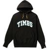 Timberland Свитшот с капюшоном и принтом-буквами, с длинным рукавом, мужской, черный, TB0A2NS40011