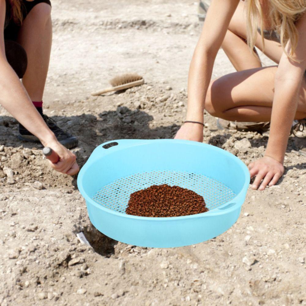 Круглая садовая сетчатая сковорода, многоцелевое сито, фильтр для компоста, инструмент для смешивания, фильтр-сетка для песка, для дома