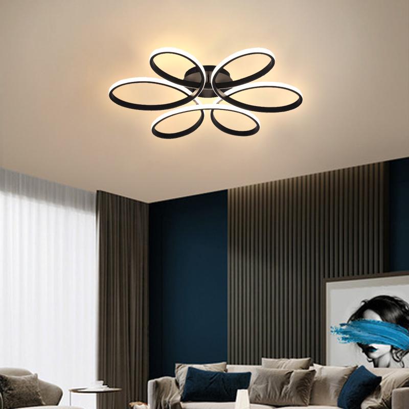 Современные светодиодные потолочные светильники 30 см белые теплые для спальни гостиной кабинета отеля ресторана квартиры комнатные осветительные приборы