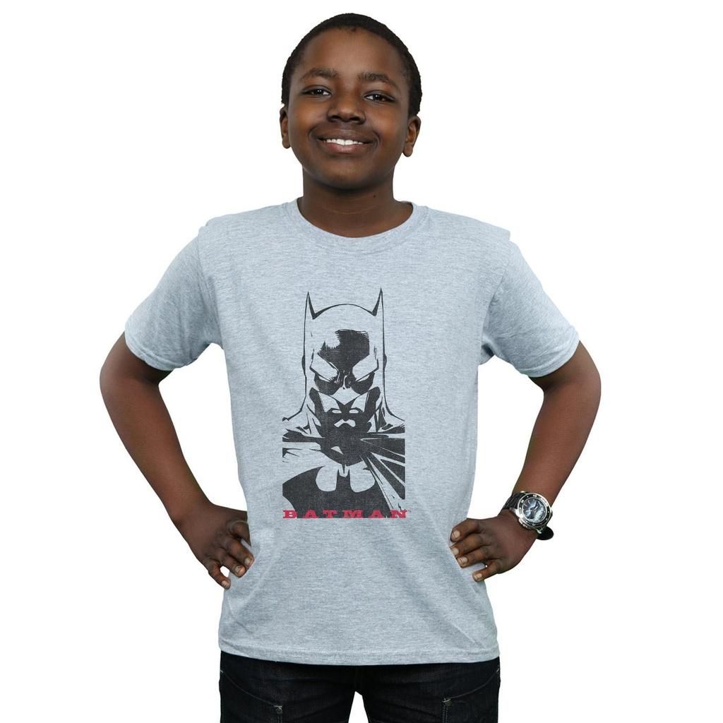 DC Comics Boys Batman Solid Stare T-Shirt