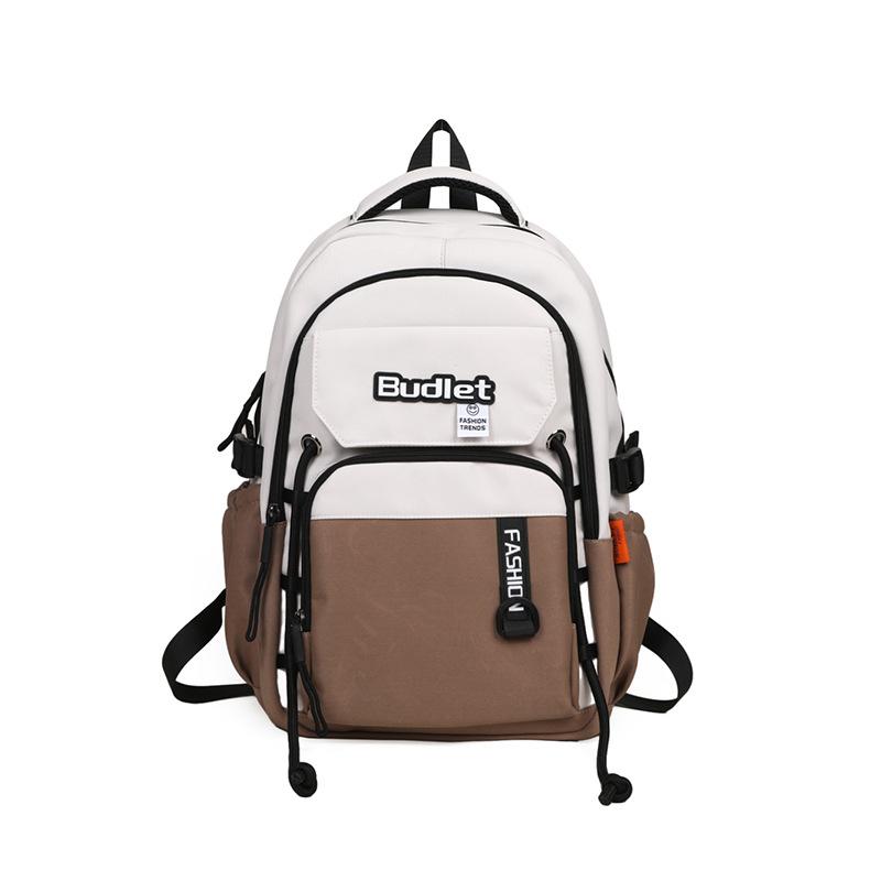 Школьная сумка для мужчин и женщин пар высокая ценность повседневный рюкзак простой путешествие удобный рюкзак большой вместимости студенческая сумка